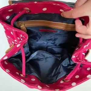 Tommy Hilfiger | Bags | Tommy Hilfiger Pink Polka Dot  display picture 2
